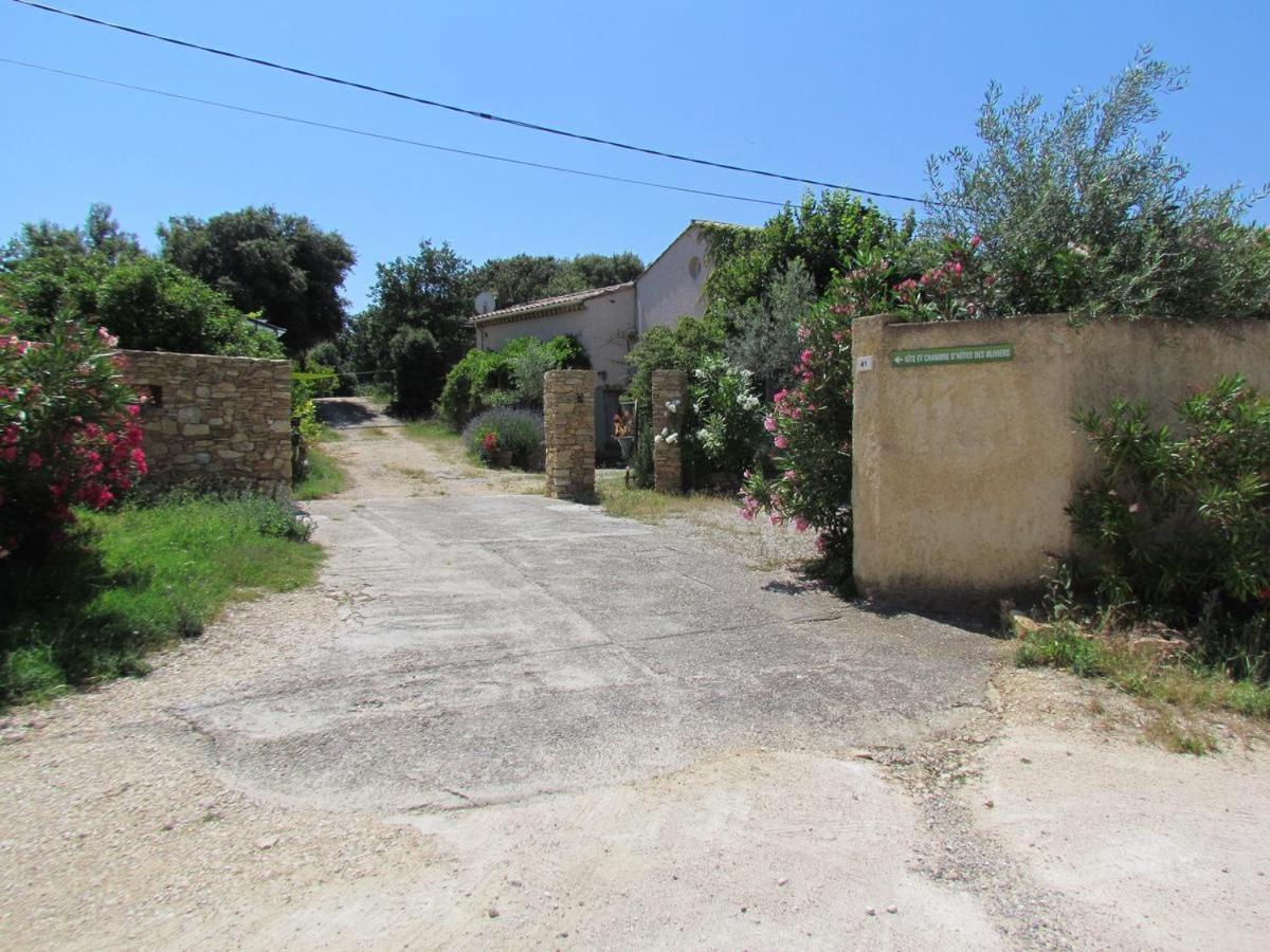chambre d’hôtes des oliviers La Roque-sur-Cèze Exterior foto